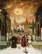 Antoine Caron Dionysius Areopagite and the eclipse of Sun oil painting